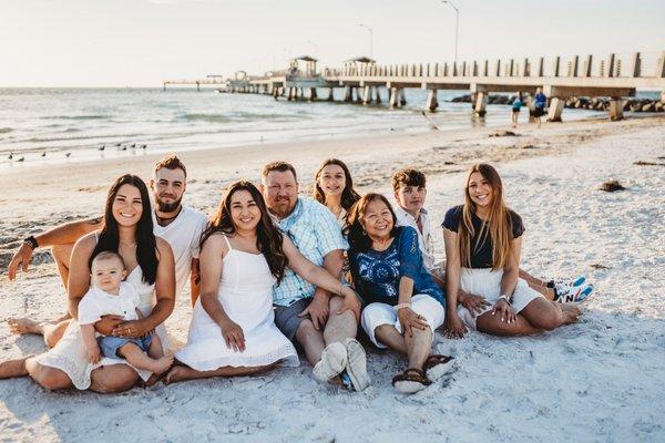 Family Session at Fort De Soto