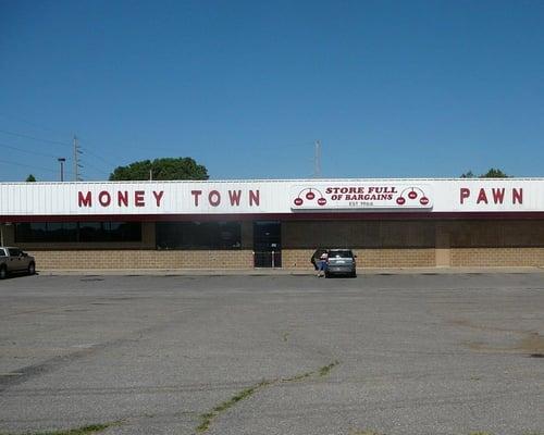 big storefront, with even bigger parking lot