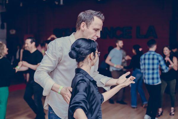 Salsa dancing in Los Angeles