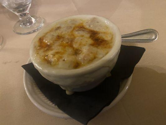 Onion soup