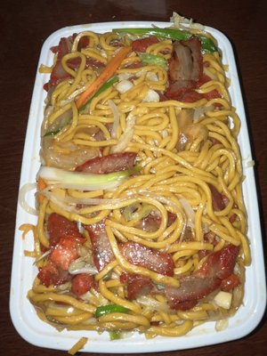 Sweet Pork Lo Mein