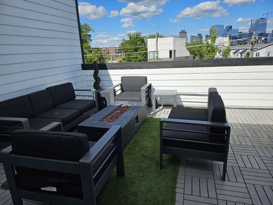 Rooftop patios