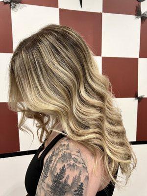 Balyage hilight