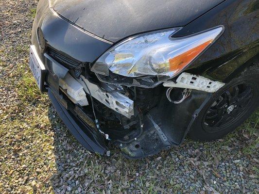 2015 Prius Damaged