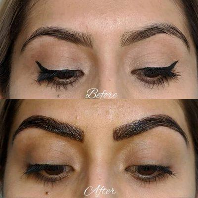 Microblading Before and After