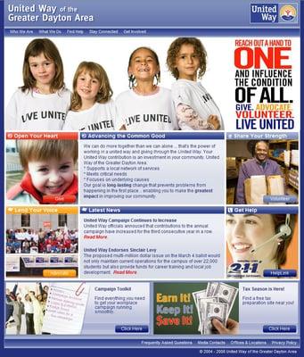 United Way Ohio Website Redesign