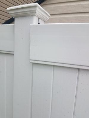 Broken fence after 3 weeks