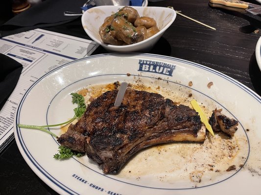 The Bone in Rib-eye is the King.