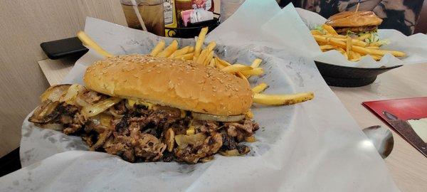 Philly Cheese Steak sandwich