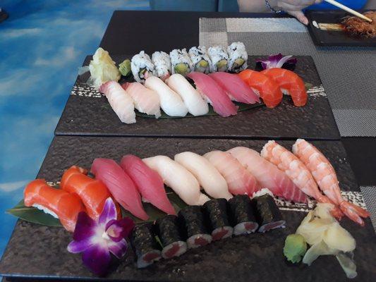 Sushi regular vs. Sushi Deluxe