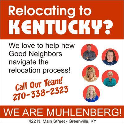 We help you move to Kentucky!