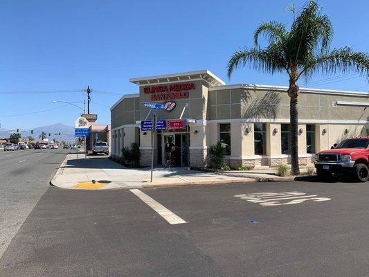 Corner of Foothill Blvd and Orange Ave