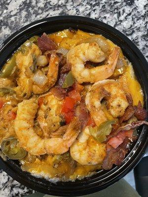 Southern Shrimp and Grits Bowl