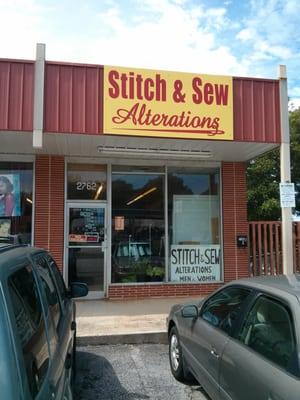 Stitch & Sew store front