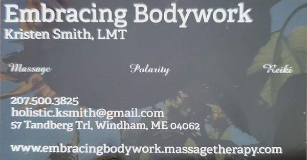 Embracing Bodywork