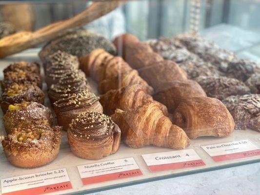 Daily baked goods selection