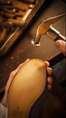 Repairing shoes, boots belts and purses we pride ourselves on the creativity in our repair work.