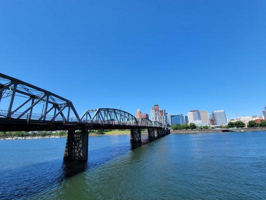 Viewvof bridge from fire station