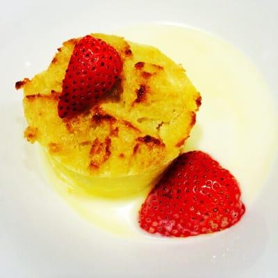 White Chocolate Bread Pudding