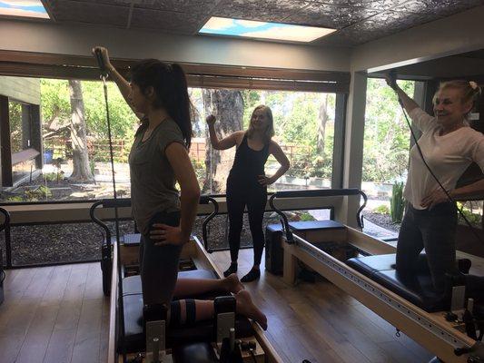 Invigorating reformer workout