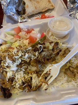 Chicken Shawarma Plate