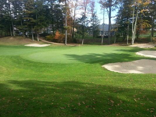 18th green on 10/8/12