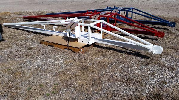 Winch Frames for Concrete Silo Construction