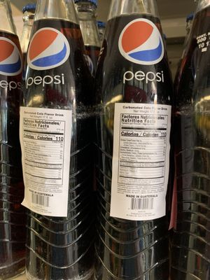 Pepsi. Check out the labels!