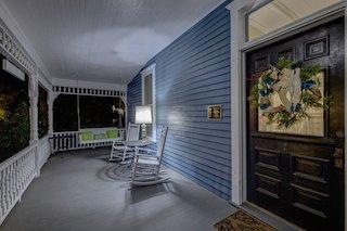 Enjoy a relaxing evening on the fabulous front porch.