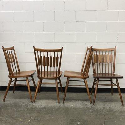 Set Of 4 dining chairs by Kipp Stewart for Drexel.