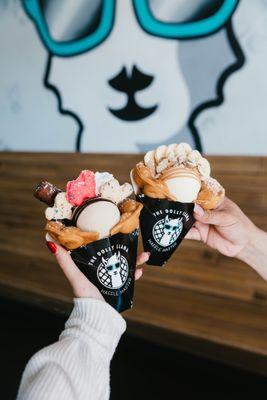 junior bubble waffles