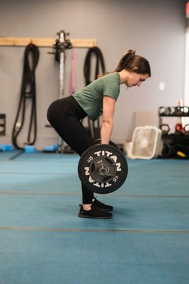 personal training - barbell - dead lift