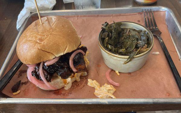 PB Burnt Ends sandwich