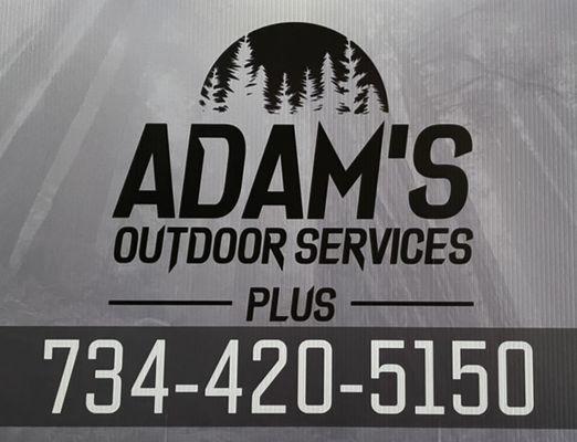 Adam’s Outdoor Services Plus