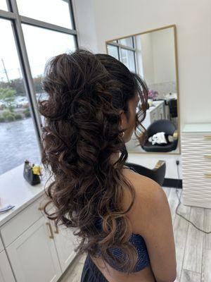 Bridal hair do