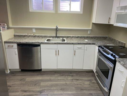 Countertop and sink install