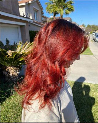 Red Copper Hair