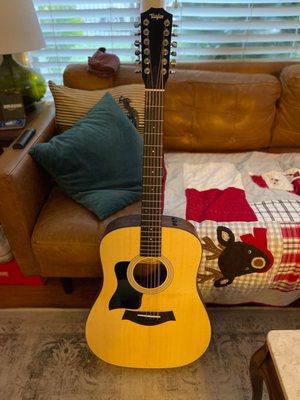 Taylor 12-string. Left handed.