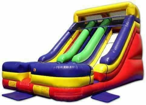 slides, games, mechanical bulls