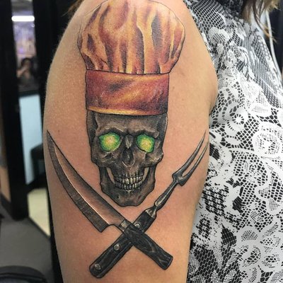 Chef skull by Trevor