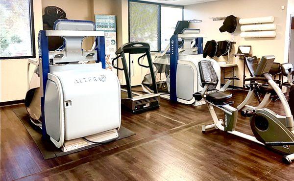 Experience the Alter G treadmill at GSC Therapy