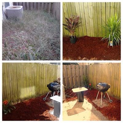 This is what I did. The plants I brought in are dead now because of the cold though.