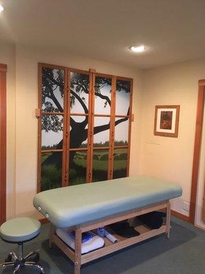 Craniosacral therapy, neck care and pediatric table.