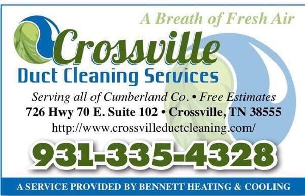 Crossville duct cleaning