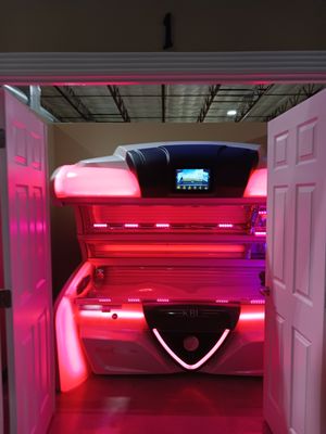 Just one of the Tanning Beds that perform your choice of Uva or Uvb rays and you can have Redlight therapy while you tanning for vibrantness