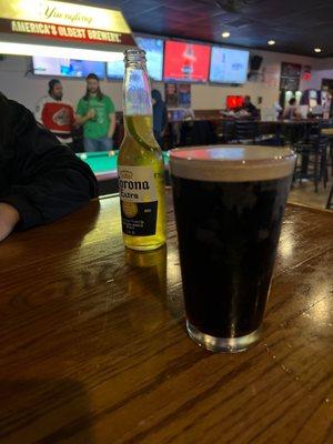 Corona and Guinness