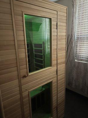 Sauna.  Wow!