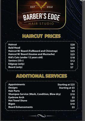 Price list