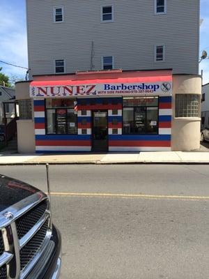 Nunez barber shop from view