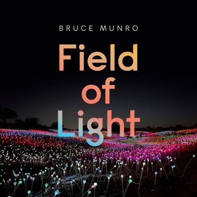 Logo design and branding for Bruce Munro's Field of Light at the Ladybird Johnson Wildflower Center